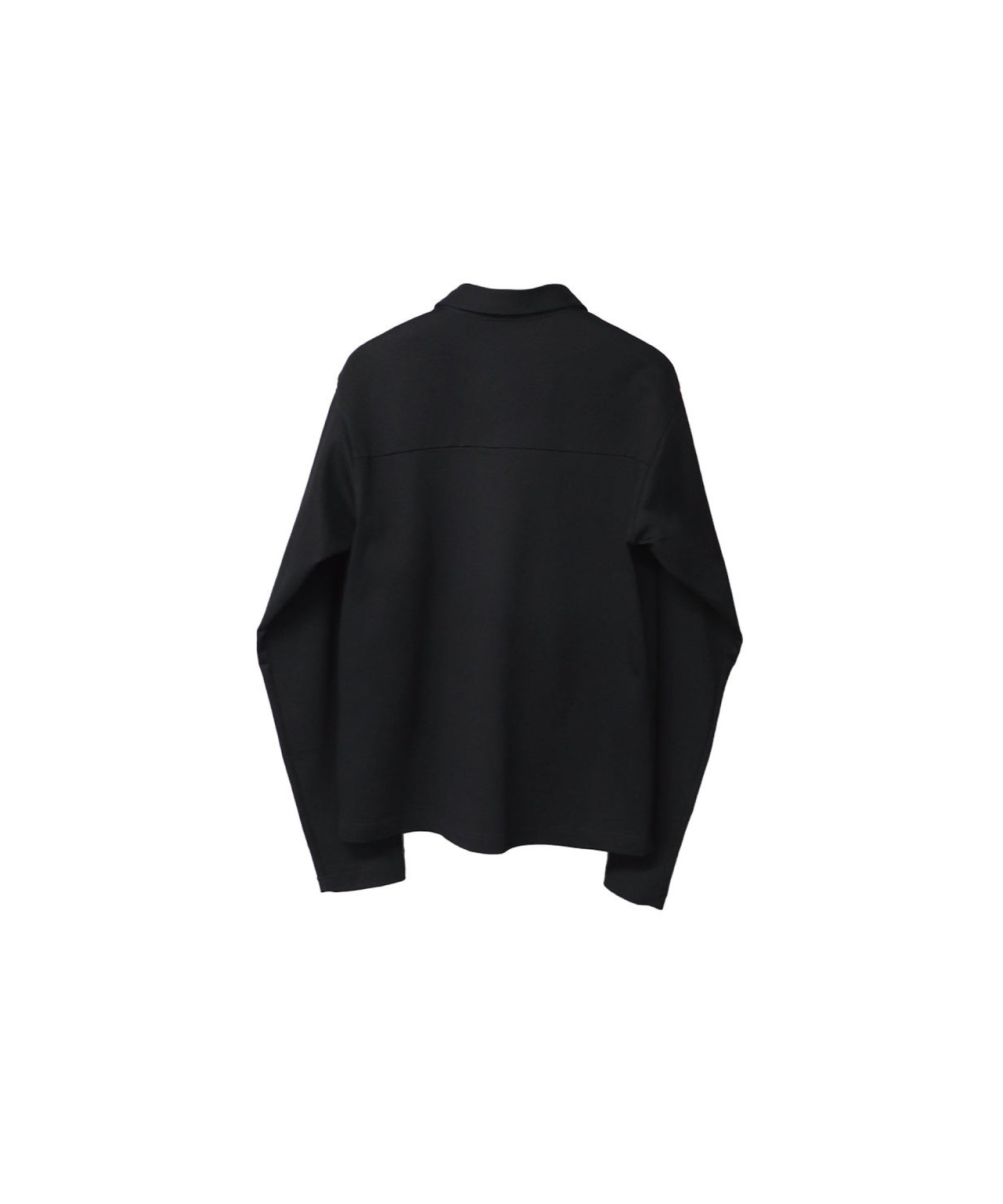 LEMMY’S DARK JERSEY LONG SLEEVE POLO/ BLACK