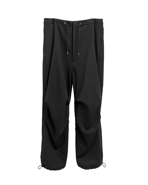 SULFIDE -DYED JERSEY W65 PANTS  / BLACK
