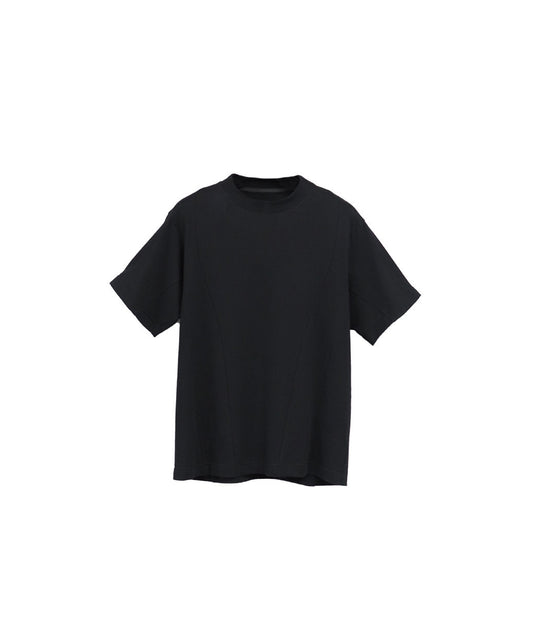 STREAMED LINE ALL BLACK PANEL T-SH/ BLACK