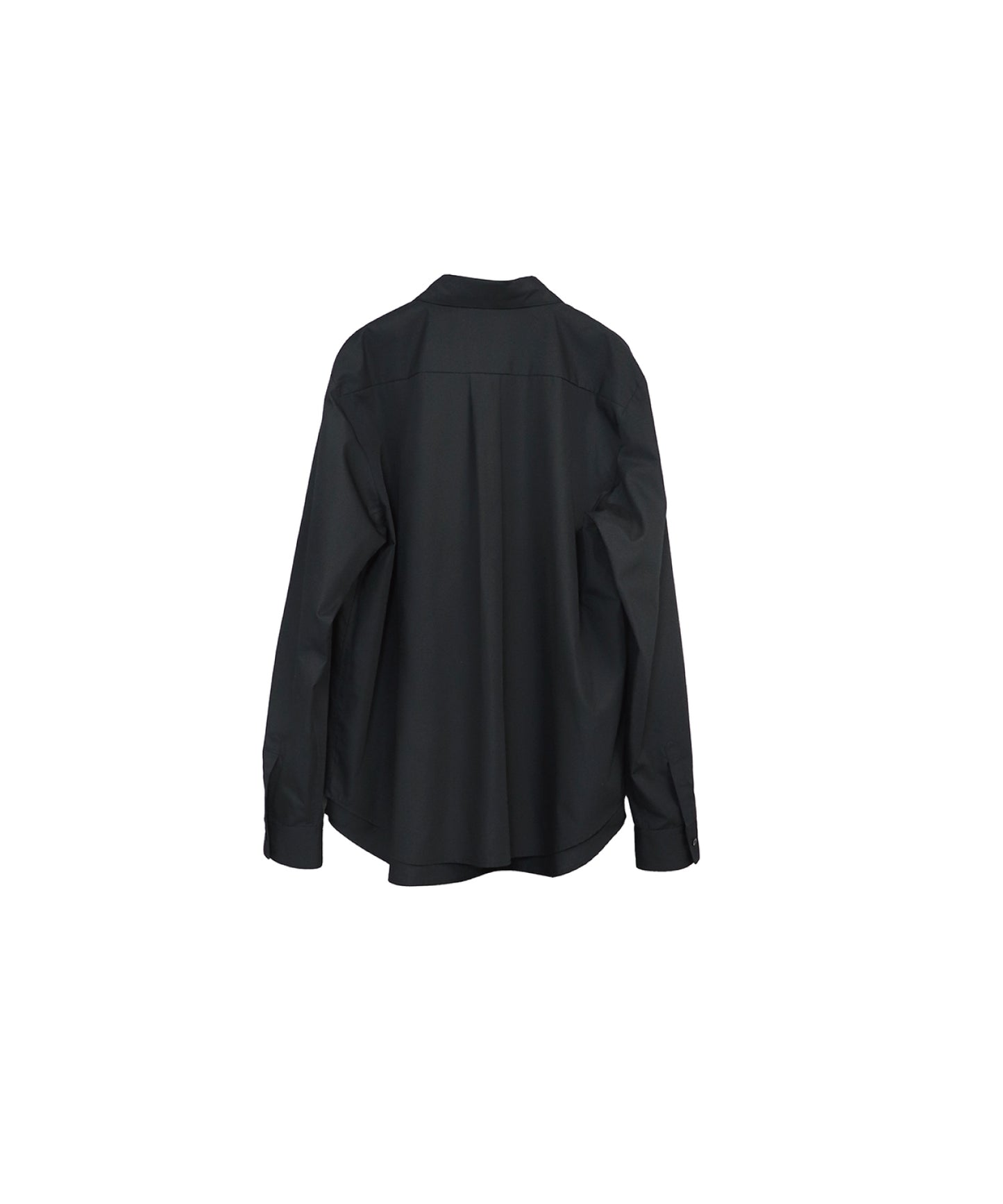 DOUBLE  BODY LAYRED IVY SHIRTS / BLACK