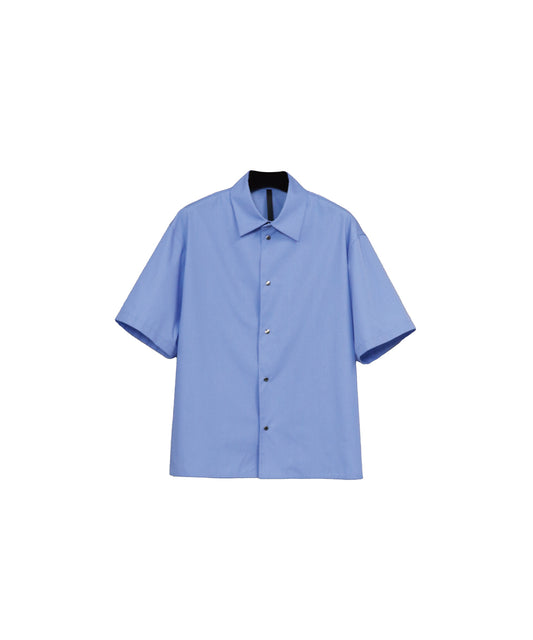 BROAD CLOTH SHORT SLEEVE SHIRTS / L.BLUE