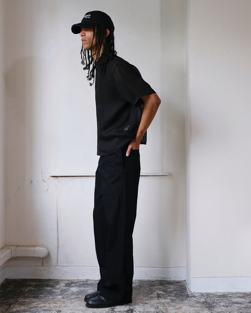 (Restock) TRADITIONAL “KARAMI“ SQUARE SHIRT / BLACK