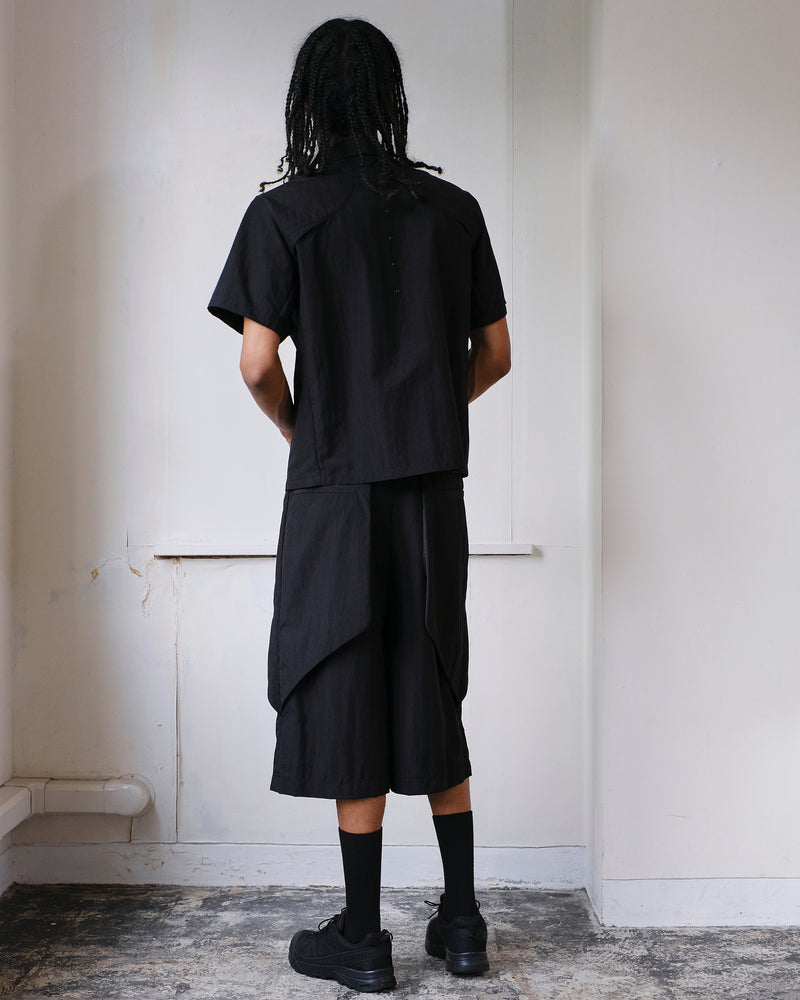 (Restock) TECHNICAL WATER  PROOF SHIRT / BLACK