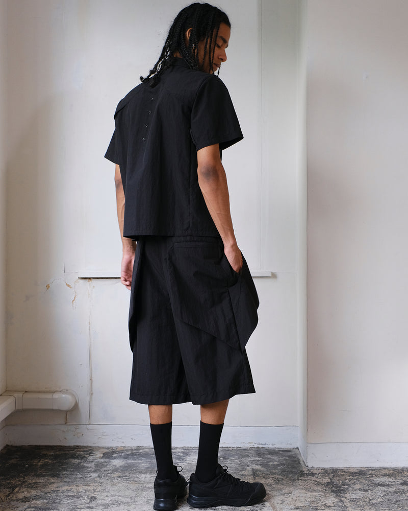 (Restock) TECHNICAL WATER  PROOF SHIRT / BLACK