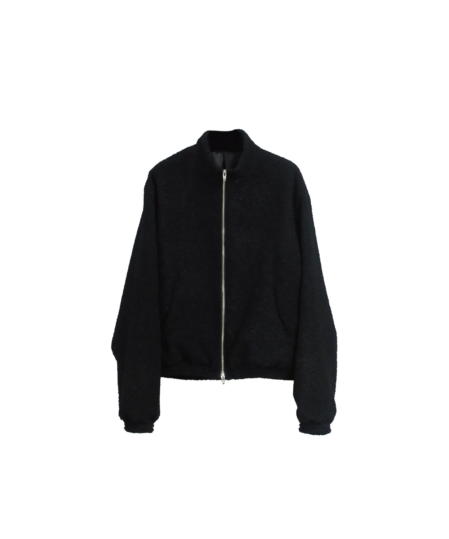 LOOP TWEED MOHAIR HERITAGE  BLOUSON/ BLACK
