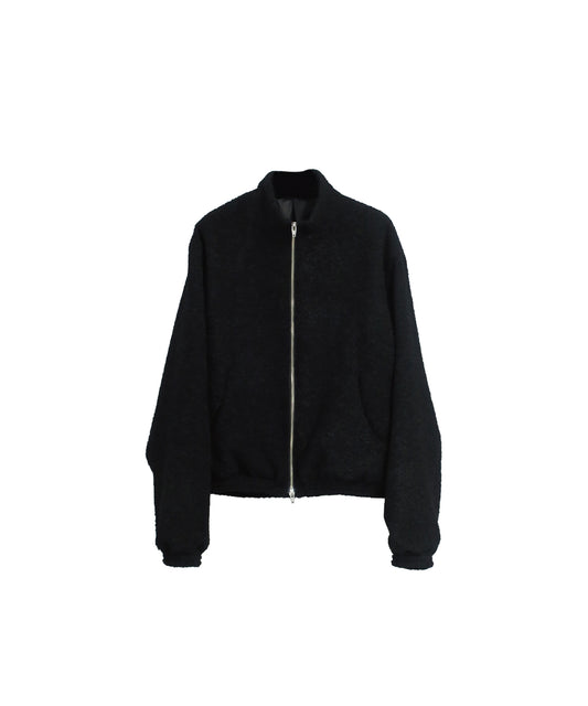 LOOP TWEED MOHAIR HERITAGE  BLOUSON/ BLACK