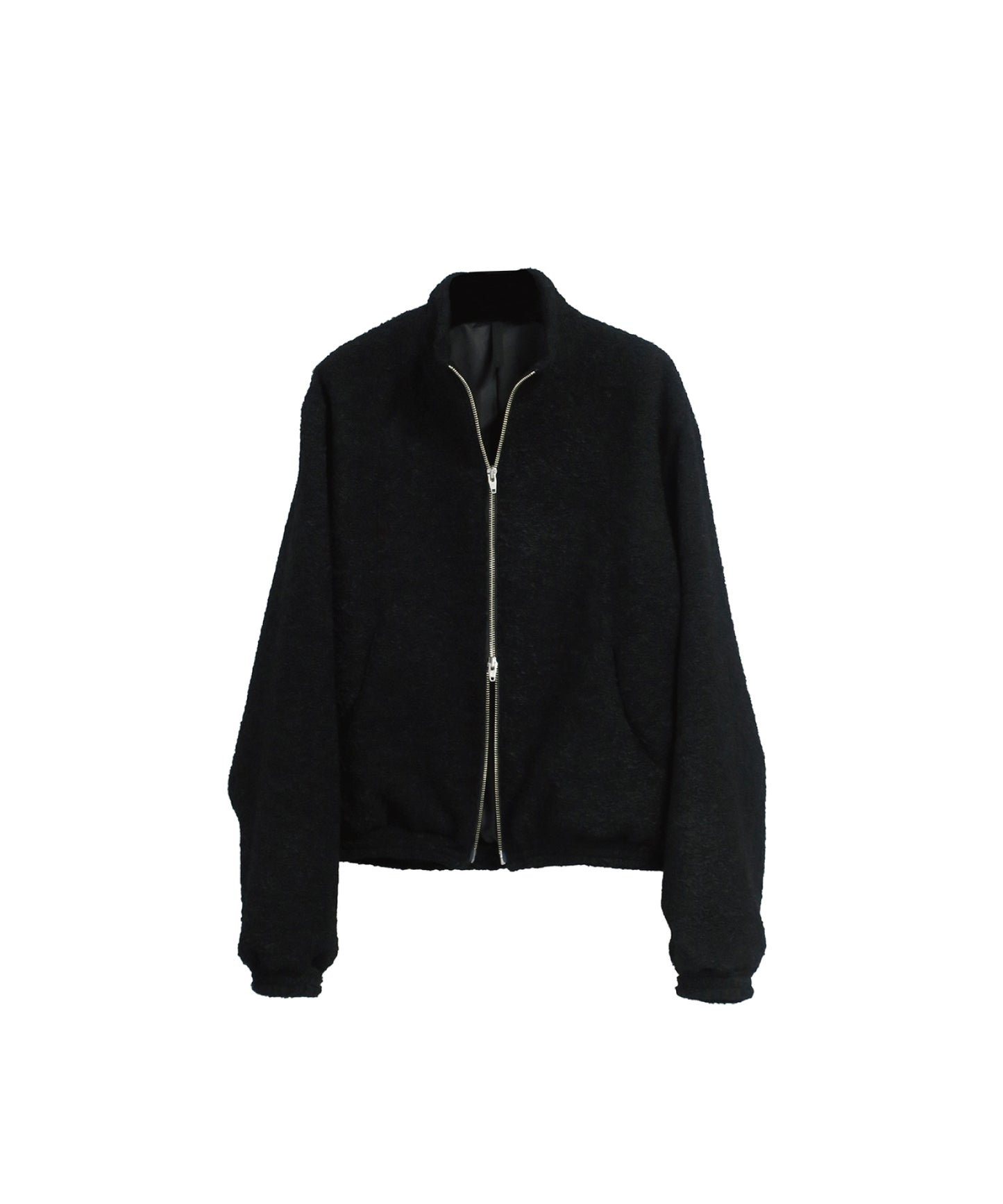 LOOP TWEED MOHAIR HERITAGE  BLOUSON/ BLACK