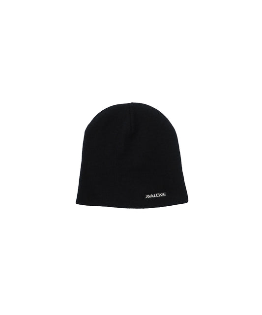 AVALONE LOGO BEANIE / BLACK