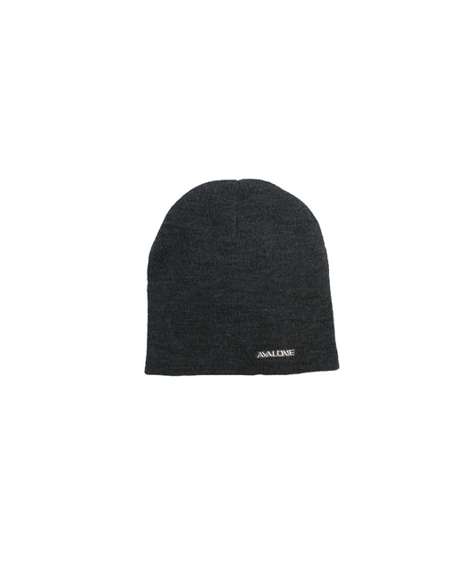 AVALONE LOGO BEANIE / CHARCOAL
