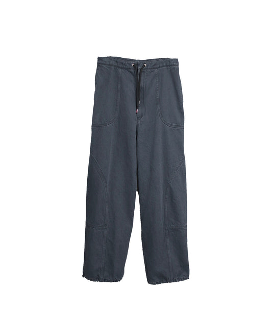 【SALE】DEFORMATION DENIM TROUSERS/ CHARCOAL
